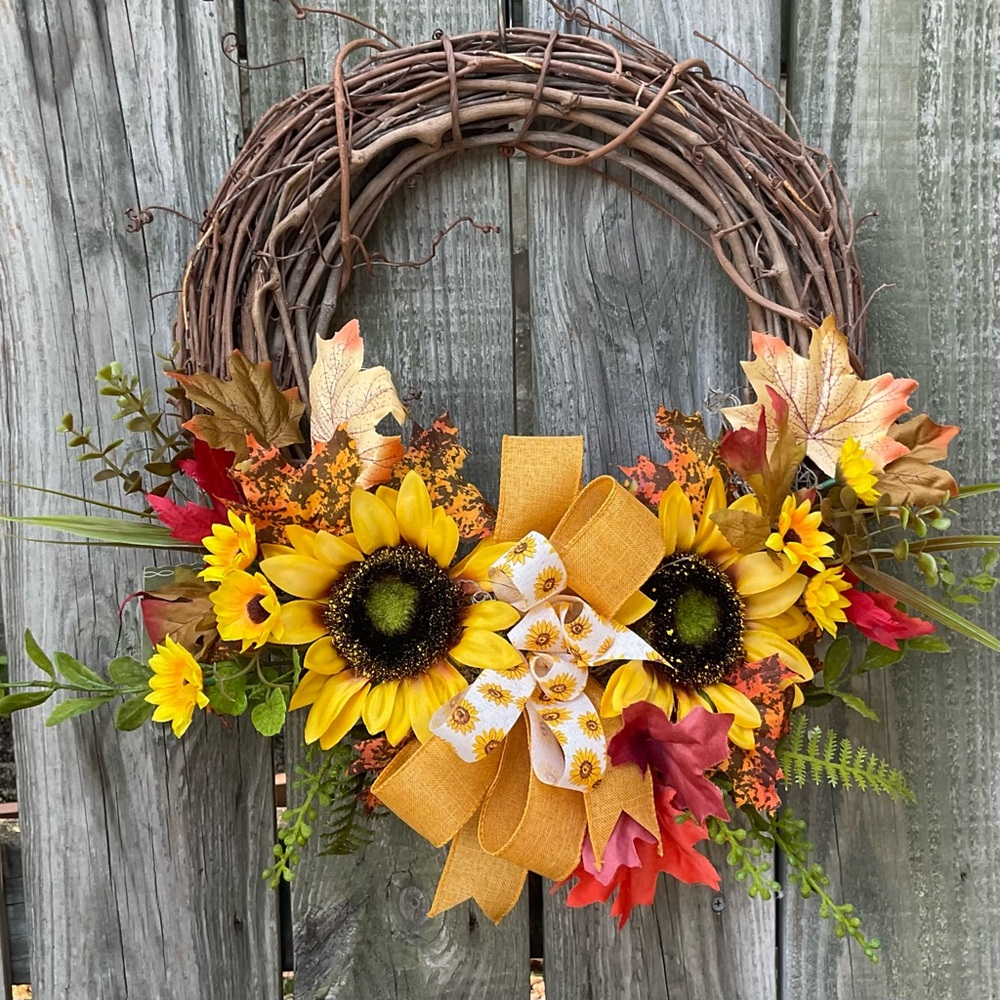 Wreath of Sunflowers ~